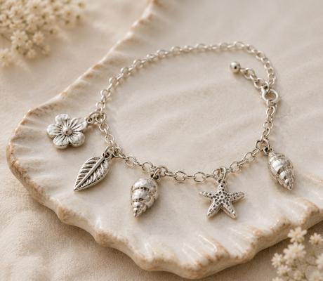 Silver Charm Bracelet