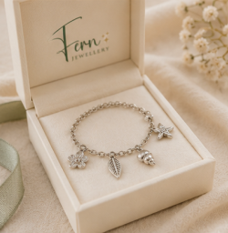 Silver Charm Bracelet