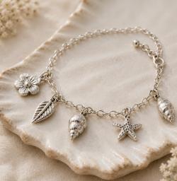 Silver Charm Bracelet